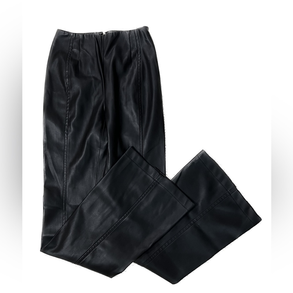 free people leather pants size 0